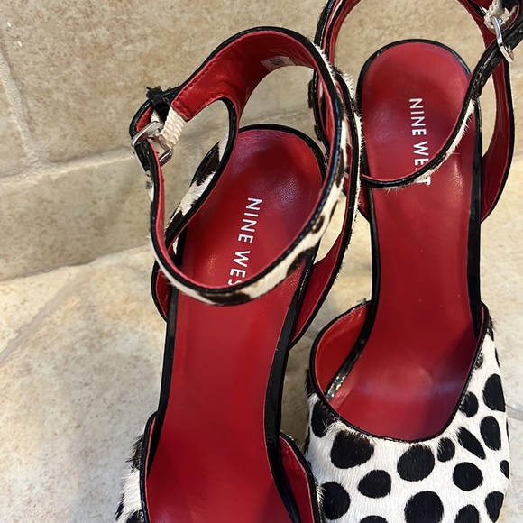 Nine West faux giraffe heels - Picture 4 of 6